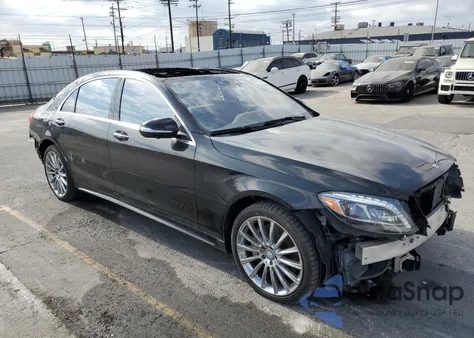 2015 Mercedes-Benz S 550 из США, поврежденный, VIN WDDUG8CB6FA168422